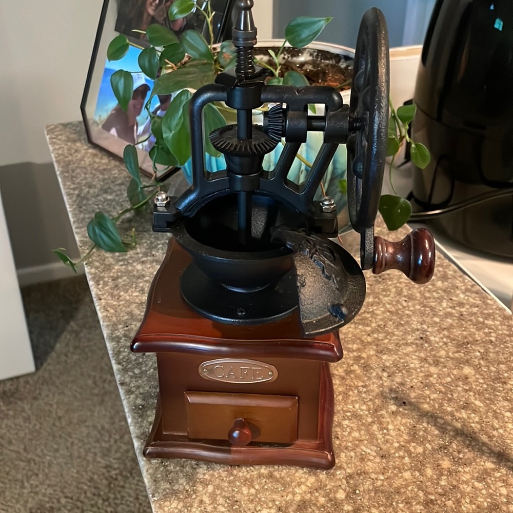 Old School Manual Coffee Grinder